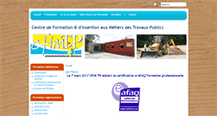Desktop Screenshot of formation-insertion-cfimtp.fr